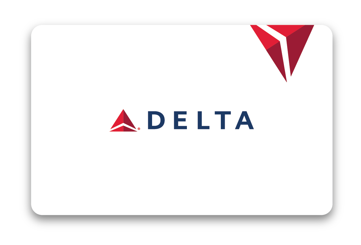 Delta Air Lines gift card