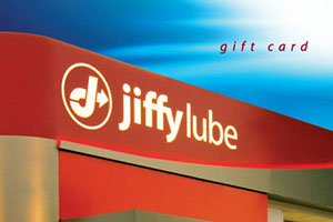 Jiffy Lube gift card