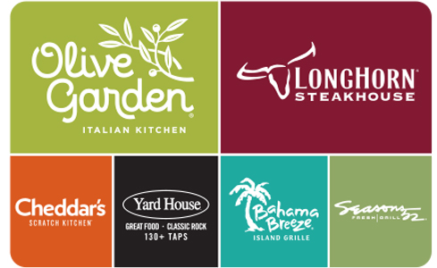 Bahama Breeze gift card