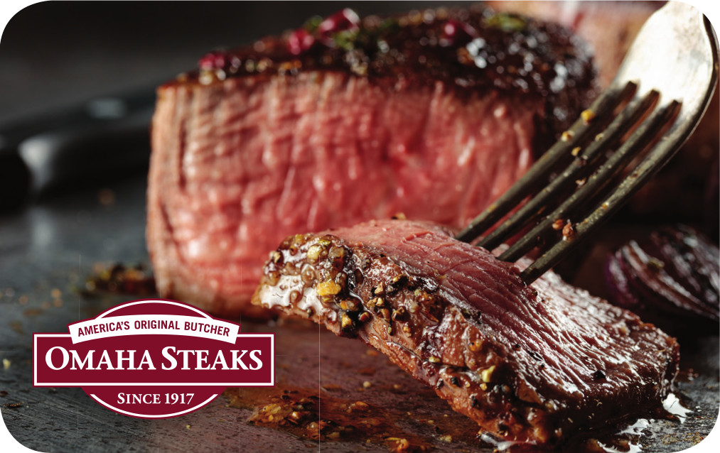 Omaha Steaks gift card